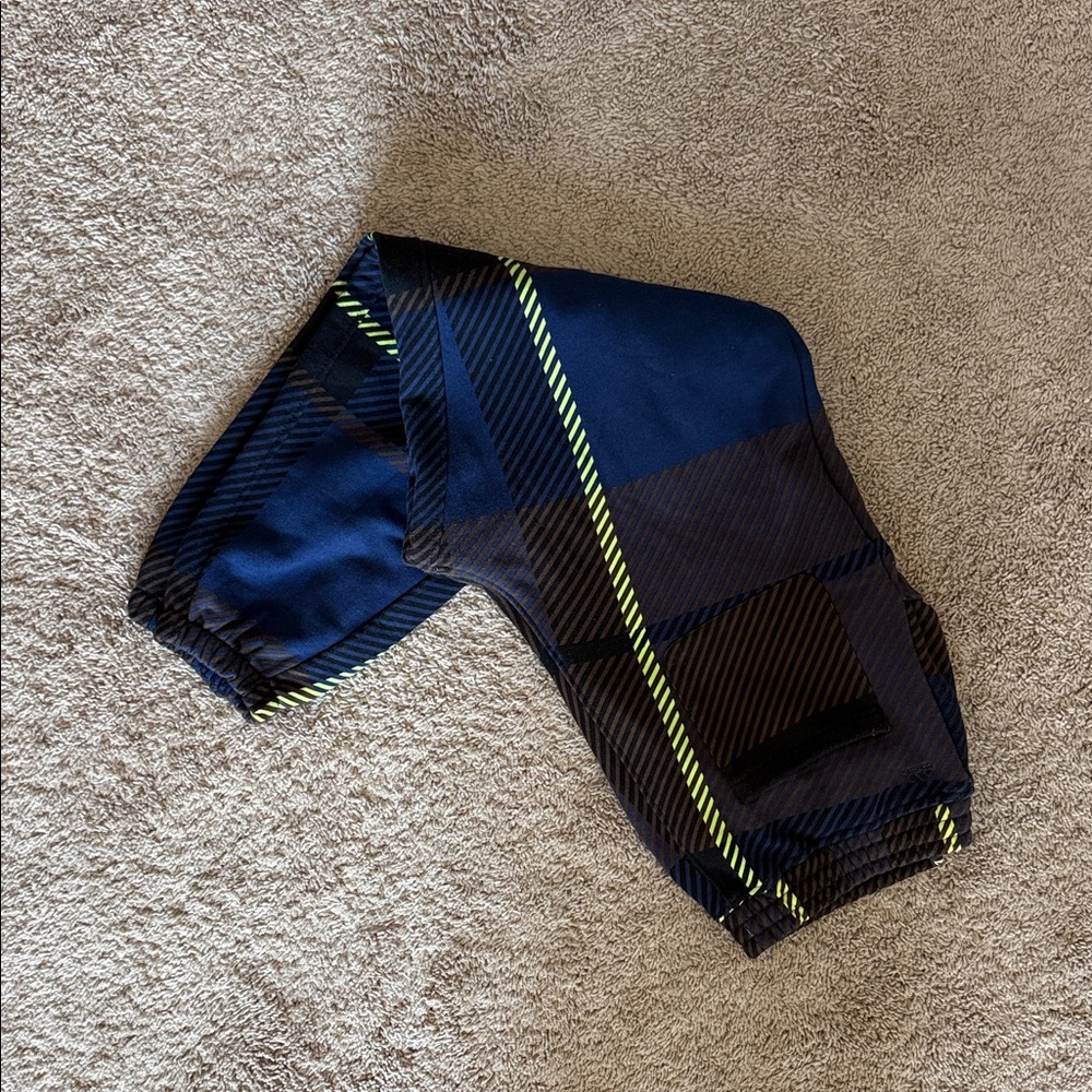 Adidas IVY PARK Allover Print Sweatpants Unisex Size X Large Tartan Plaid